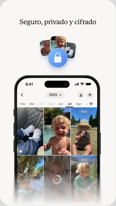 Pantalla de la app