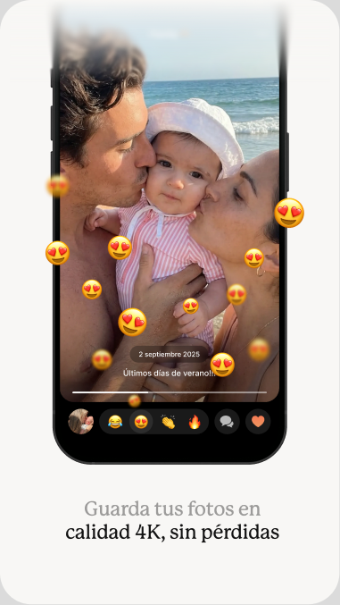 Pantalla de la app