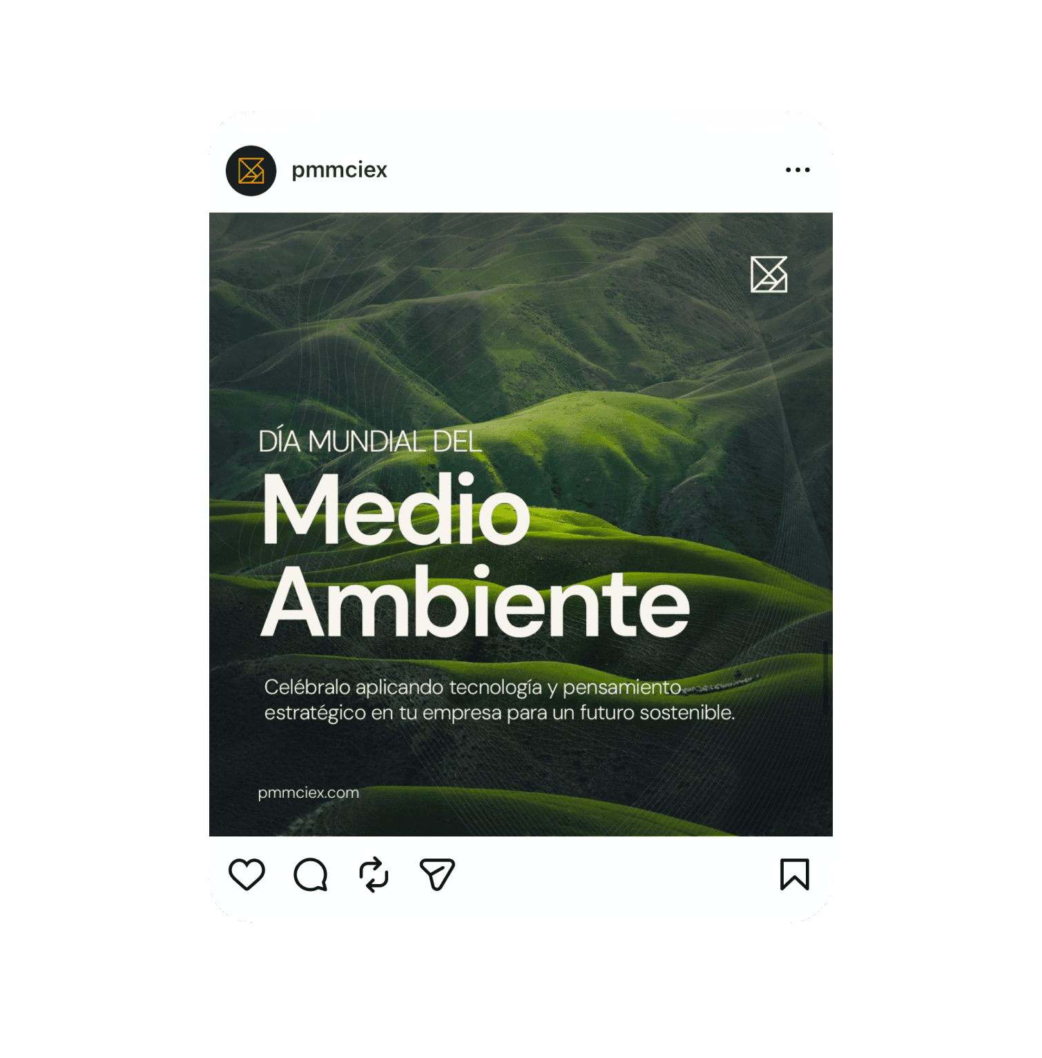 Publicación de Instagram del Día Mundial del Medio Ambiente
